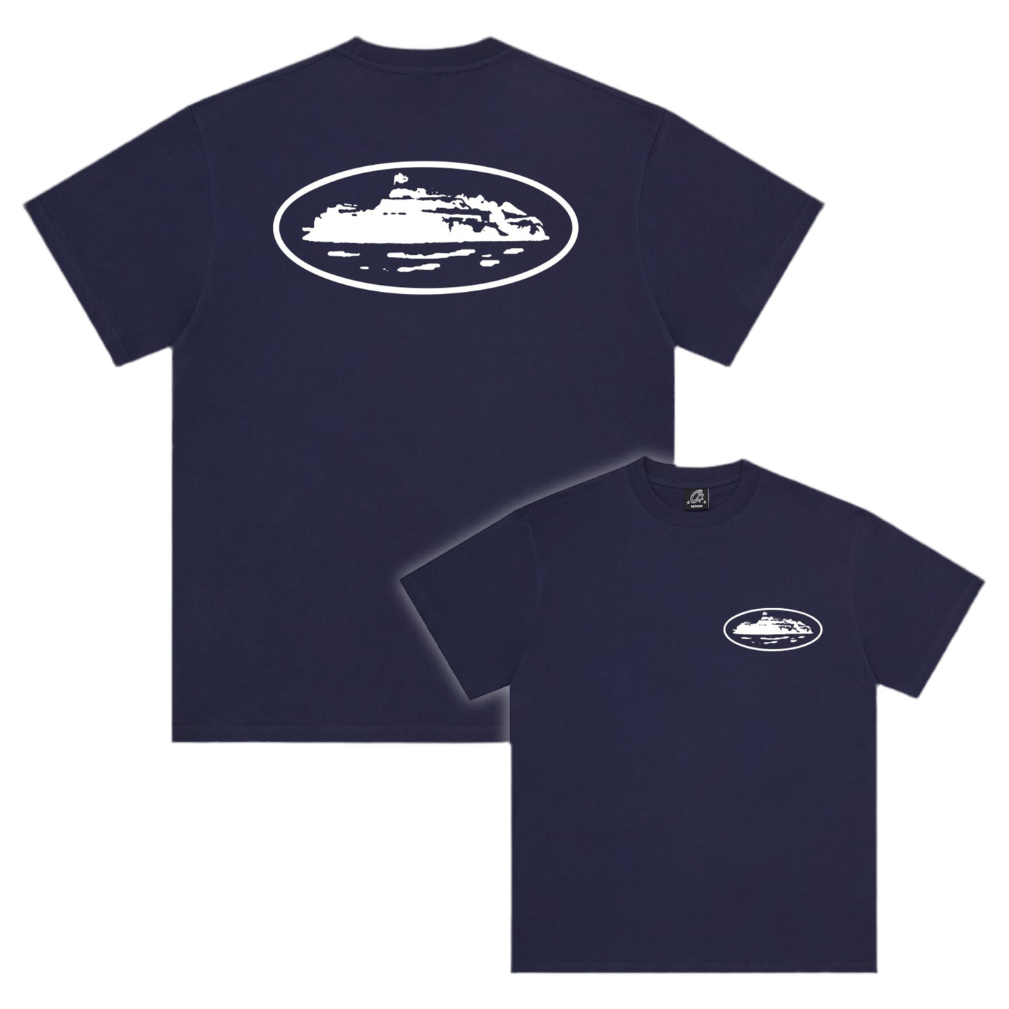 Corteiz OG Island Tee Navy